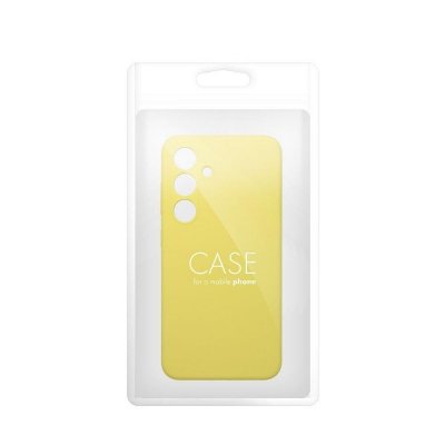 Futerał do Samsung S26 Silicone 2mm zgodny z MagSafe żółty