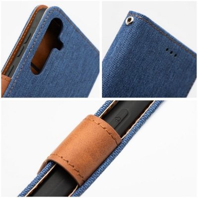 Etui z klapką na Samsung A52 5G / A52 LTE ( 4G ) / A52s 5G Jeans Book niebieskie