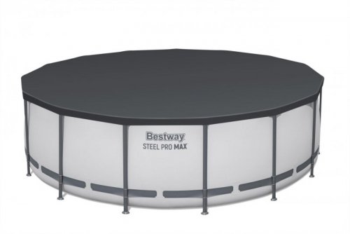 Basen stelażowy Steel Pro MAX 457x122 15FT BESTWAY 5w1 + Akcesoria