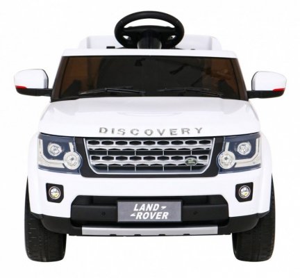 Land Rover Discovery Autko elektryczne dla dzieci Biały SUV + Pilot