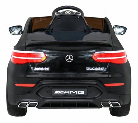 Mercedes Benz GLC63S dla dzieci Czarny Suv + Pilot + Napęd 4x4