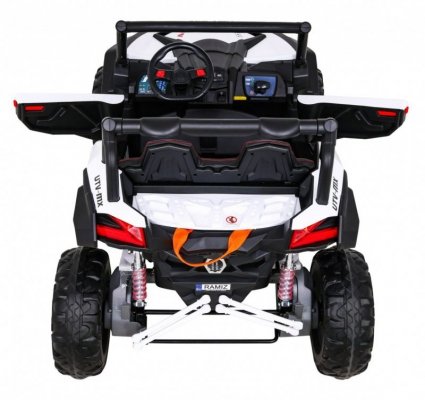 Buggy UTV-MX na akumulator dla dzieci Biały + Napęd 4x4 + Pilot + Audio LED + Schowek + EVA + Wolny Start
