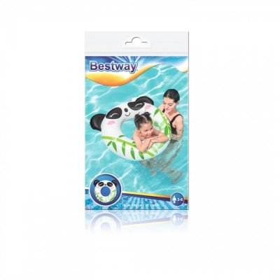 Kółko do Pływania dla dzieci Panda BESTWAY Zwierzęta 79x85cm