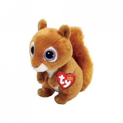 Beanie Boos Squire - Brązowa wiewiórka 15 cm