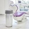 Kosz na śmieci IRIS Round 50L srebrny metalik