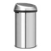 Kosz TOUCH BIN 60L Matt Steel FPP