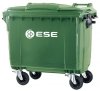 Pojemnik na odpady 660L zielony