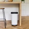 Kosz na śmieci Pedal bin 35l RIBO Misteltoe White
