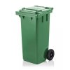Pojemnik na odpady  120L z pokrywą zielony