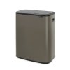 Kosz TOUCH BIN BO 2x30L Platinum