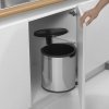 Kosz szafkowy 15L De Luxe Brilliant Steel