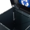 Stacja naścięnna do segregacji EKO WALL STATION czterokomorowa ( 4x35l )