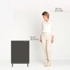 Kosz TOUCH BIN HI BO 2x30L Matt Black