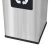 Kosz do segregacji odpadów EKO SQUARE PRESTIGE 60L odpady zmieszane
