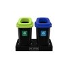 Kosz do segregacji SORT BIN 45L PLASTIK METAL