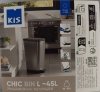 Kosz na śmieci CHIC-BIN 45L srebrny