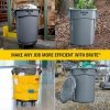 Kontener BRUTE® 121,1L 2632-00 Grey okrągły z kanałami