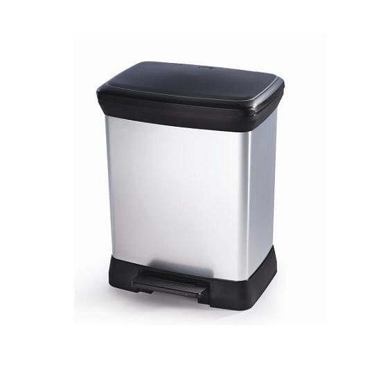 Kosze Do Segregacji Curver Deco Bin Duo 10 18l Kosze Plastikowe