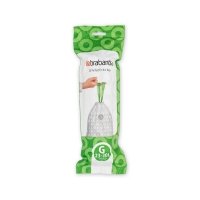 PerfectFit Bags - Worki na śmieci białe : rozmiar G 23-30l (20szt)