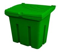 Pojemnik na sól i piasek 160L zielony