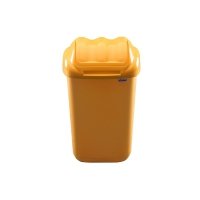 Kosz na śmieci FALA 30L żółty