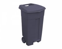 Pojemnik na odpady 120L szary z pedałem