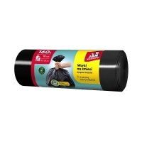 Worki na śmieci Supermocne 160L (10) czarne
