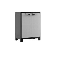 Szafka TITAN Armadio Basso czarno/szara 