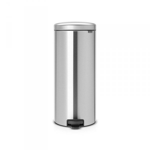 Kosz Pedałowy NEWICON 30L Matt Steel FPP