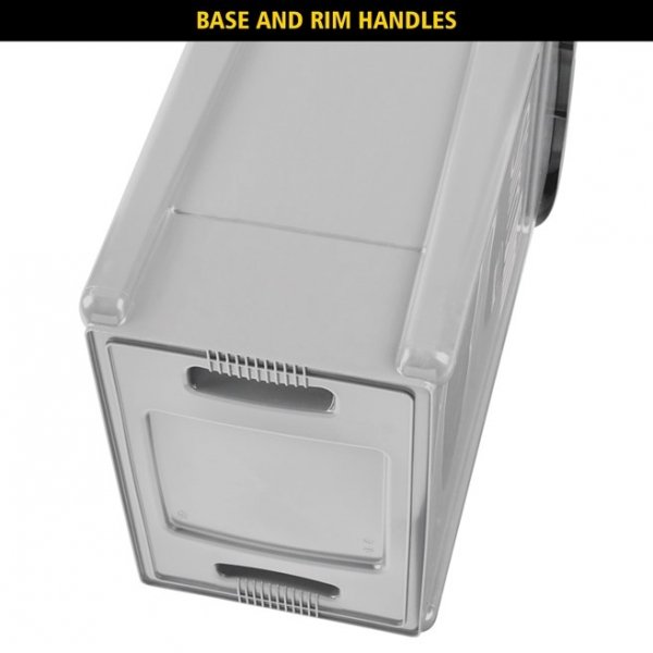 Kosz Slim Jim® With Venting 60L Black