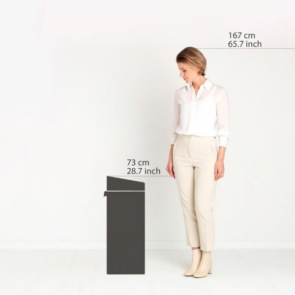 Kosz TOUCH BIN NEW 40L Soft Beige