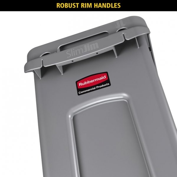 Kosz Slim Jim® With Venting 60L Black