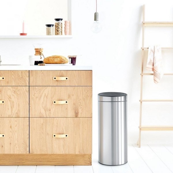 Kosz TOUCH BIN NEW 30L Matt Steel