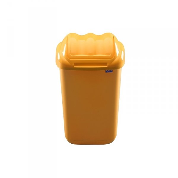 608-01 - Kosz na śmieci FALA 30L żółty