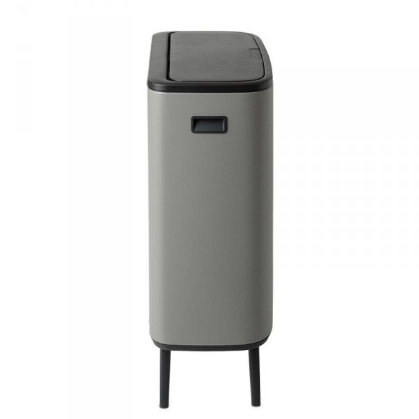 Kosz TOUCH BIN HI BO 2x30L Mineral Concrete Grey
