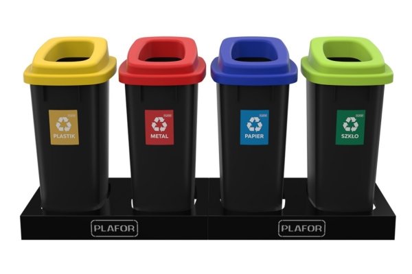 Kosz do segregacji SORT BIN 90L &quot;PAPIER&quot;