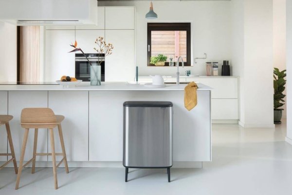 Kosz TOUCH BIN HI BO 60L Matt Steel FPP