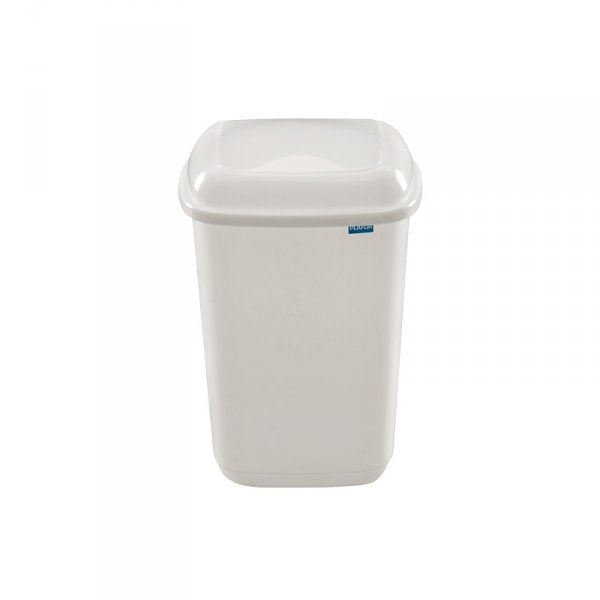 610-02 - Kosz na śmieci QUATRO 28L neutral