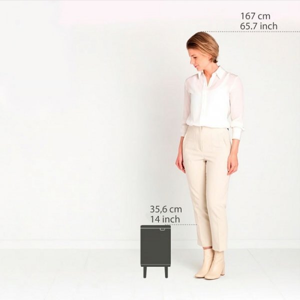 Kosz BO HI 4L Matt Steel FPP