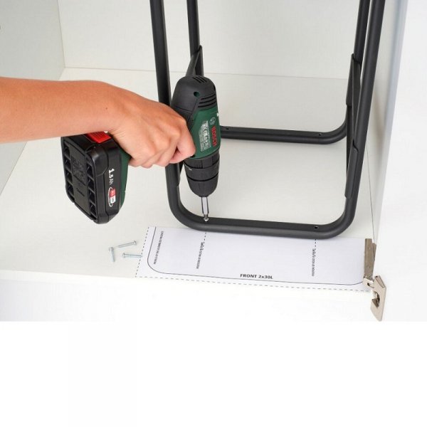 Kosz szafkowy Sort &amp; Go 2x30L Dark Grey &amp; Jade Green