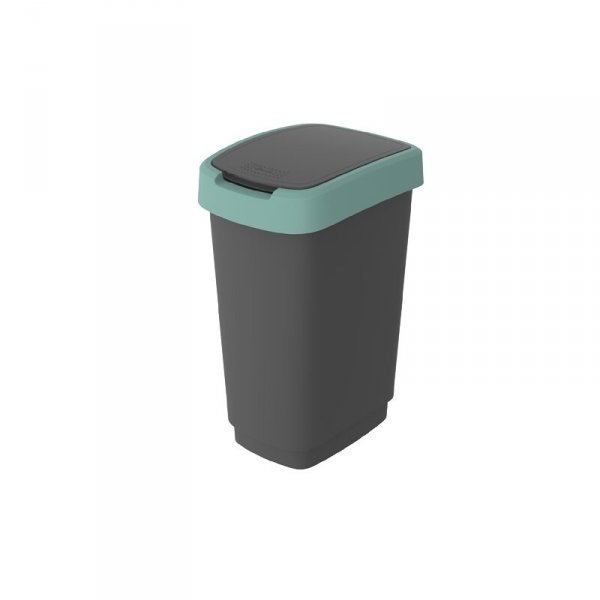 1754405092 - Kosz na śmieci TWIST 25L czarno/zielony
