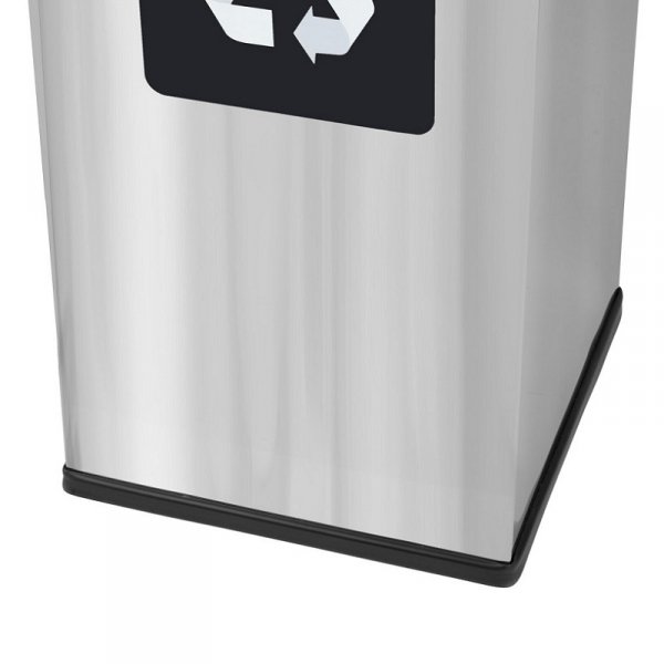 Kosz do segregacji odpadów EKO SQUARE PRESTIGE 60L odpady zmieszane