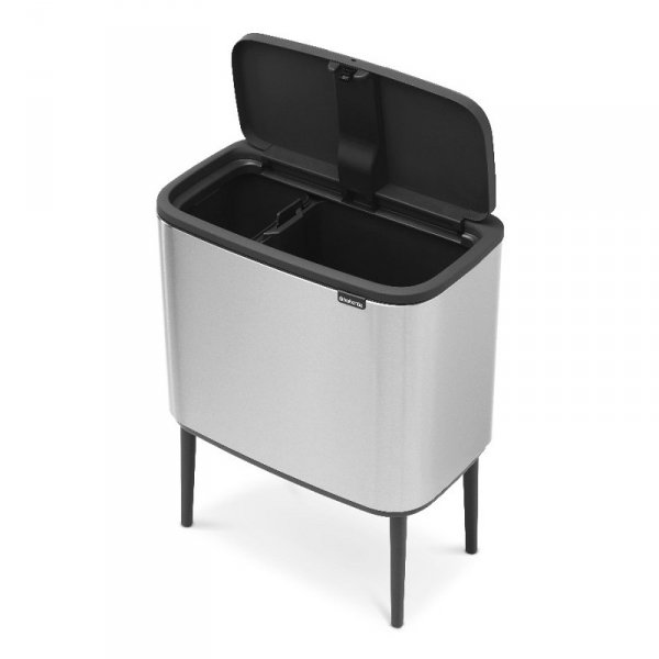 Kosz TOUCH BIN BO 11+23L Matt Steel FPP