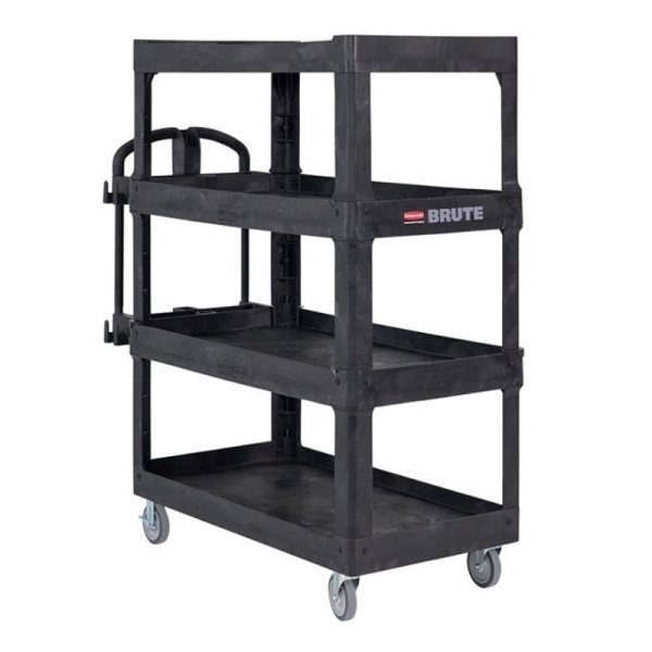 Wózek narzędziowy BRUTE® Heavy-Duty 4x Shelf Large 340kg