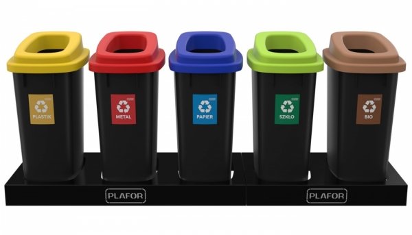 Kosz do segregacji SORT BIN 90L &quot;BIO&quot;