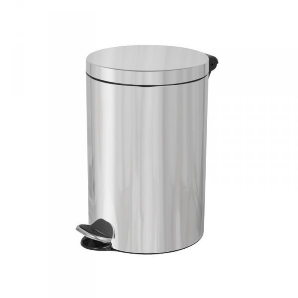 Kosz na śmieci 12L FREEDOM FRESH SOFT stal nierdzewna połysk ( z wolno opadającą pokrywą )