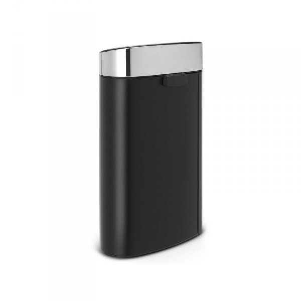 Kosz TOUCH BIN NEW 40L Matt Black / Matt Steel FPP
