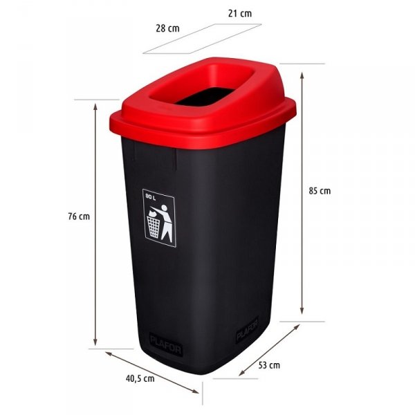 Kosz do segregacji SORT BIN 90L &quot;BIO&quot;