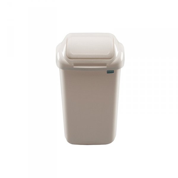 609-04 - Kosz na śmieci STANDARD 30L beżowy