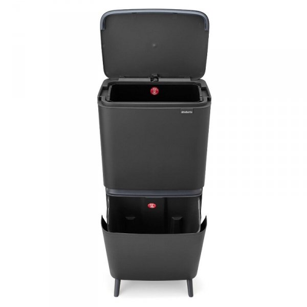 Kosz do segregacji SORTUP HI 20+25l Dark Grey